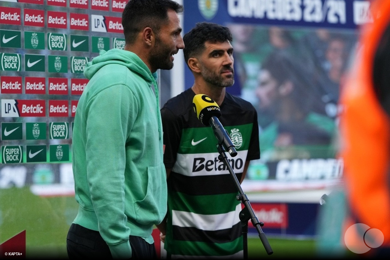 Antonio Adán e Luís Neto de saída do Sporting no final da época